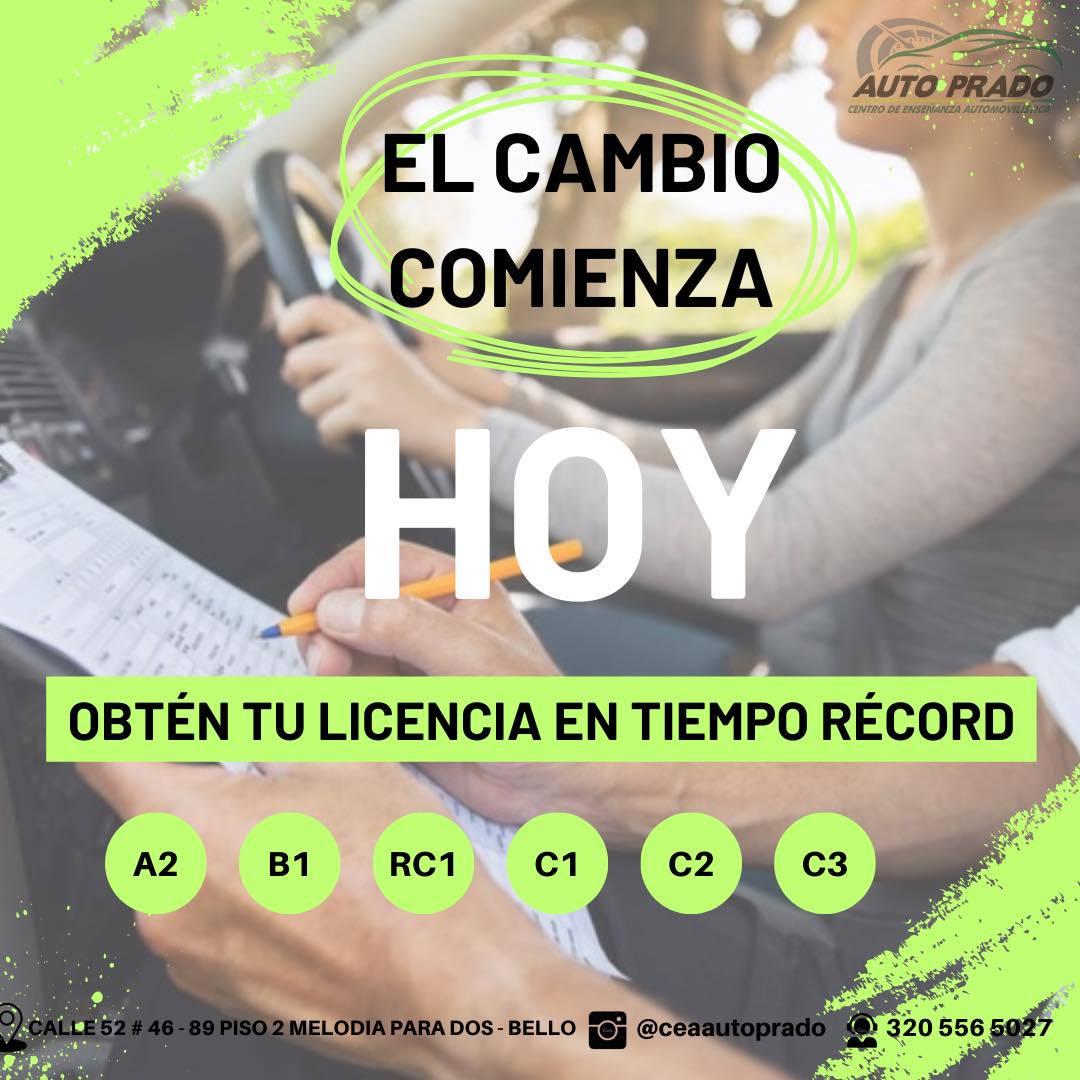 Clases prácticas en AUTOPRADO